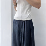 Midnight Navy Extra-Wide Trousers