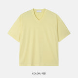 LMN Summer Layering Crop V-Neck Short Sleeve Tee (8 colors)