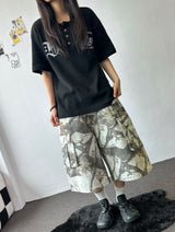 Woodland Cargo Balloon Bermuda Shorts 2color