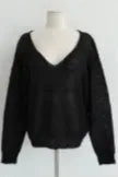 MOHAIR V-NECK OVERSIZED KNIT (9COLORS!)
