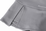 Athletic slit skirt - gray