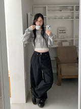 RIBBON BALLOON PANTS (2C)