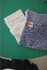 BBogle Pouch Blue Curl - Small