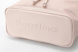 tht jacquard bucket bag - pink   