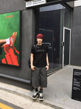 ストックセミクロップ ショートスリーブTシャツ4C