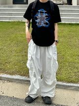 クローバーレタリングショートスリーブTシャツ 4C