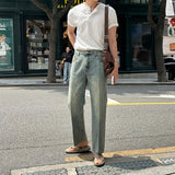 LMN All-Day Back Banding Regular Fit Denim Pants (6 colors)