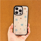【MADE】レトロ トーキョーグレーアイボリー iPhoneケース [Glossy Glass/Magsafe]