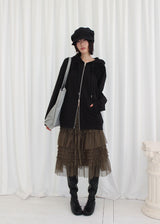CANCAN SHA MIDI SKIRT (3color)