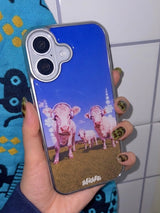 Furry Friends airpods case_Cow