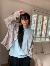 [unisex] キライ プリンティング ルーズフィット ショート スリーブ ティー