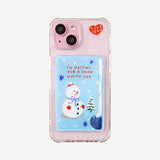 [MADE]Snow White-Sky Card-Tank Jell-Hard Phonecase