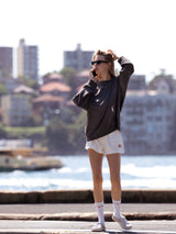 Overfit Sweatshirt Washed Gray