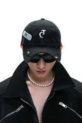Distressed Vintage Patch Baseball Cap