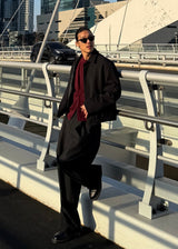 シングルクロップジャケット（3COLOR）