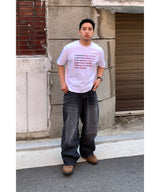American Flag Heavy Crop Short Sleeve Tee