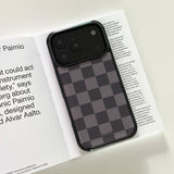 SUN CASE GRAPHIC CHECKER BOARD DEEP GRAY