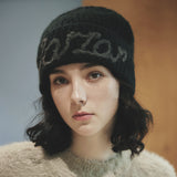 VARZAR Handle Logo Beanie / Black