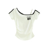 エースポイントワンショルダーTシャツ 232008564