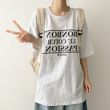 ボンボン レタリング ショートスリーブ Tシャツ