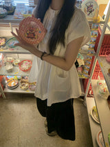 Dot button Blouse