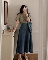 Kin denim 3piece set