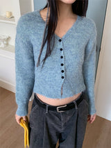 BOKASHI MIX KNITTING CARDIGAN