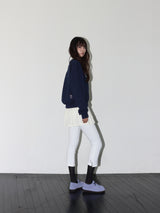 スタッドクロップレギンス (WHITE)