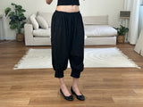 puff capri pants