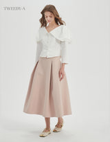 Ivy cape collar blouse