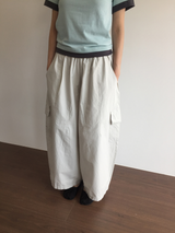 Pouch Banding Balloon Pants (2color)