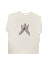 サインカットオーバー半袖Tシャツ 4C