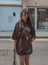 アーティーオーバーフィットピッグ半袖Tシャツ