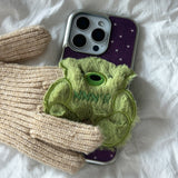 SUN CASE PATCH COZY BEAR GREEN (GLOSSY SILVER)