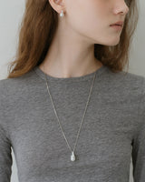 [Silver 925] Rice Pearl Necklace