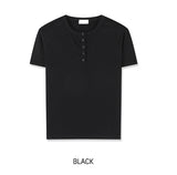 モンテス クロップ ヘンリーネック ショートスリーブ Tシャツ