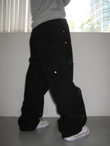 Vintage Damaged Double Knee Work Pants (3c)