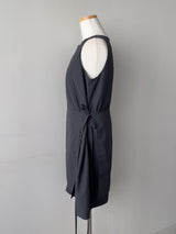 Joanne Nylon Sleeveless Wrap One Piece