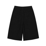 BTB : COMFY BERMUDA SHORTS [SHADOW BLACK]