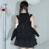 Angel Wing Backpack - BLACK