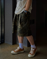 Ripstop Bermuda Pants Camo Khaki