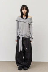 Covered Balloon Denim