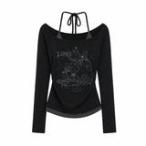 Celia Halter Layered T-shirt