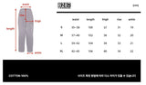 8287 Logo Gradient Waistband Wide Denim Pants (Purple)