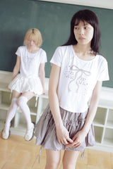 frill balloon skirt(grey)