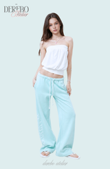ラウンジ レタリング ミント ロング パンツ(PANTS)