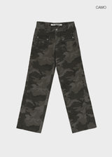 [MADE] Tappy Low-waisted Straight Cotton Pants