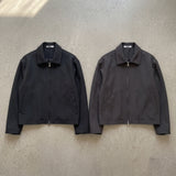 Pinstripe Zip Jacket