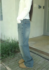 cube denim pants