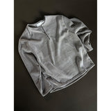 [S/S] ベルベットジッパーヘンリーネックニット (3color)